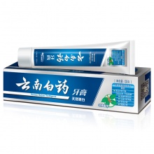 【美妝一號(hào)商城】云南白藥 牙膏 135g （冬青香型）天然美白 新老包裝隨機(jī)發(fā)貨